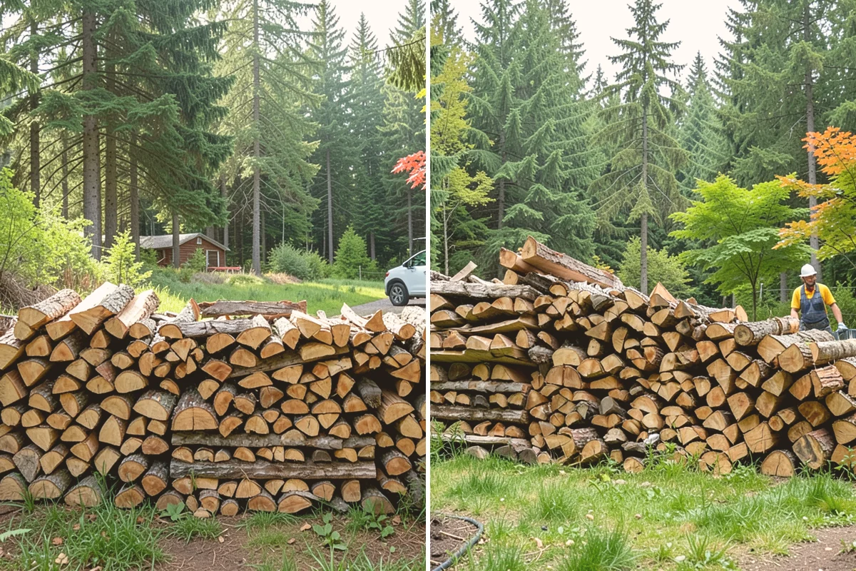 Sustainable Firewood in Newcastle, King County, WA - Identify responsibly managed and salvageable sources