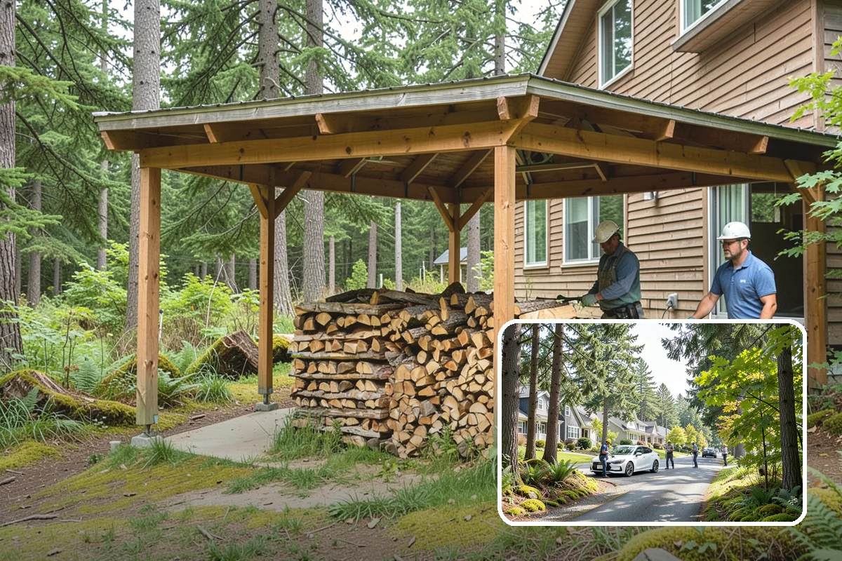 Sustainable Firewood in Normandy Park, King County, WA - Sourced with care for regional forest health