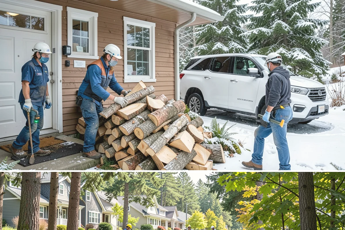 Sustainable Firewood in Normandy Park, King County, WA - Available year-round, with fall and winter ordering popular as households stock up responsibly for the heating season.