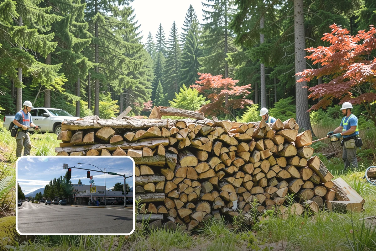 Sustainable Firewood in North Bend, King County, WA - Sourced with care for regional forest health