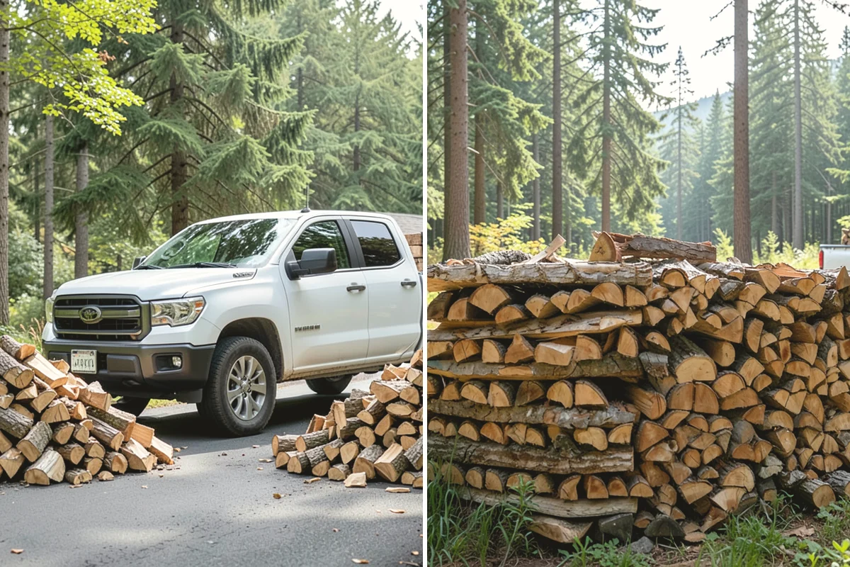 Sustainable Firewood in North Bend, King County, WA - Identify responsibly managed and salvageable sources