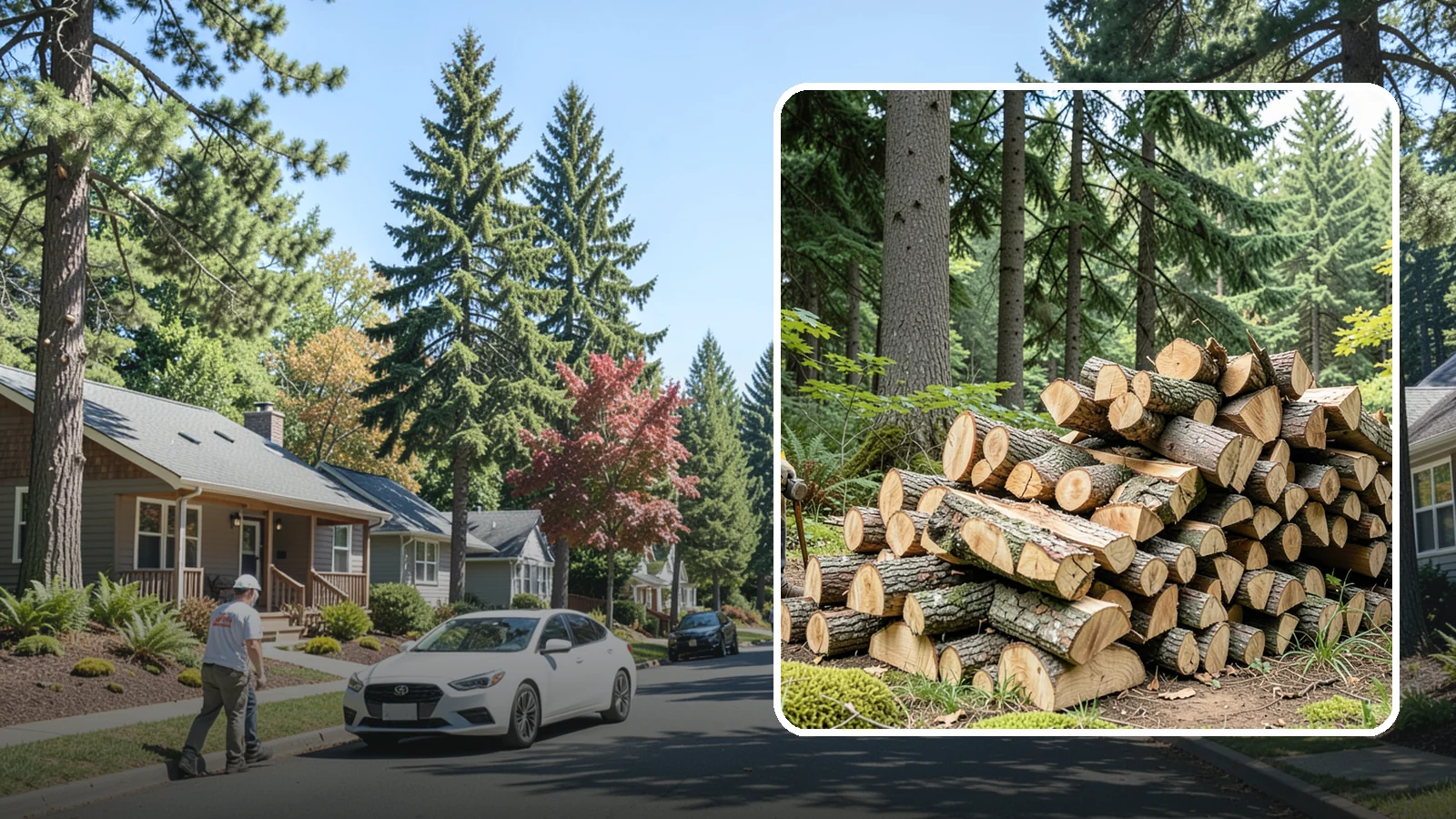 Sustainable Firewood in Orting, Pierce County, WA - We supply firewood sourced with care for the Pacific Northwest forests and communities that produce it.