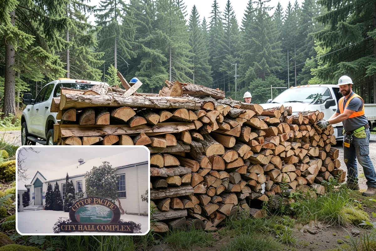 Sustainable Firewood in Pacific, King County, WA - Sourced with care for regional forest health