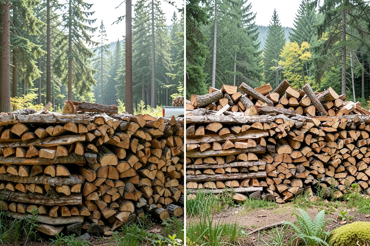 Sustainable Firewood in Pacific, King County, WA - Identify responsibly managed and salvageable sources