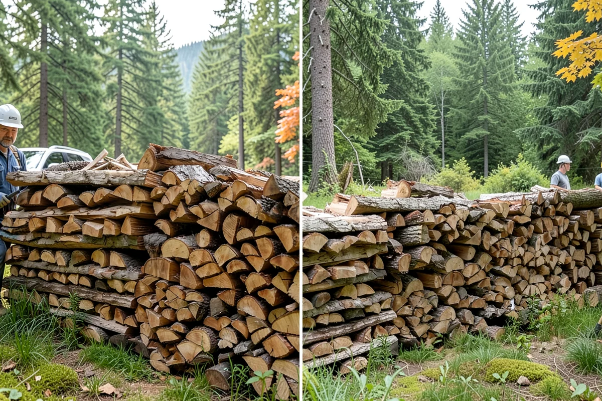 Sustainable Firewood in Puyallup, Pierce County, WA - Identify responsibly managed and salvageable sources