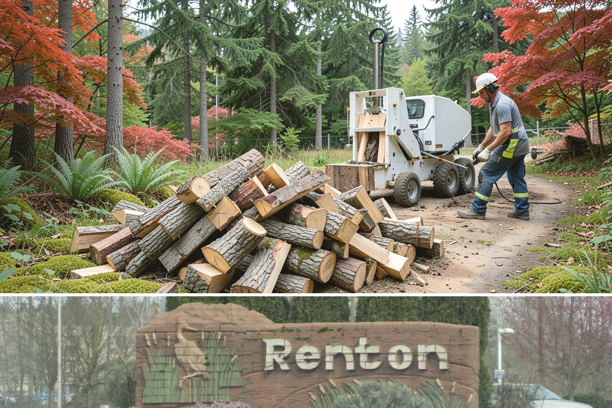 Sustainable Firewood in Renton, King County, WA - Available year-round, with fall and winter ordering popular as households stock up responsibly for the heating season.