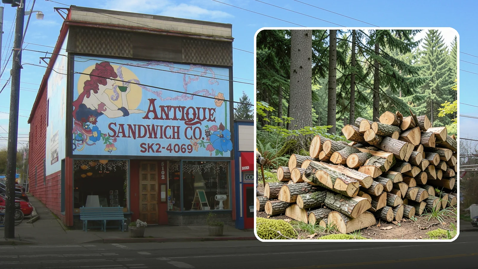 Sustainable Firewood in Ruston, Pierce County, WA - We supply firewood sourced with care for the Pacific Northwest forests and communities that produce it.