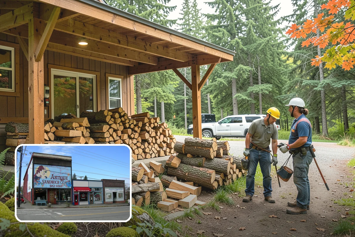 Sustainable Firewood in Ruston, Pierce County, WA - Sourced with care for regional forest health