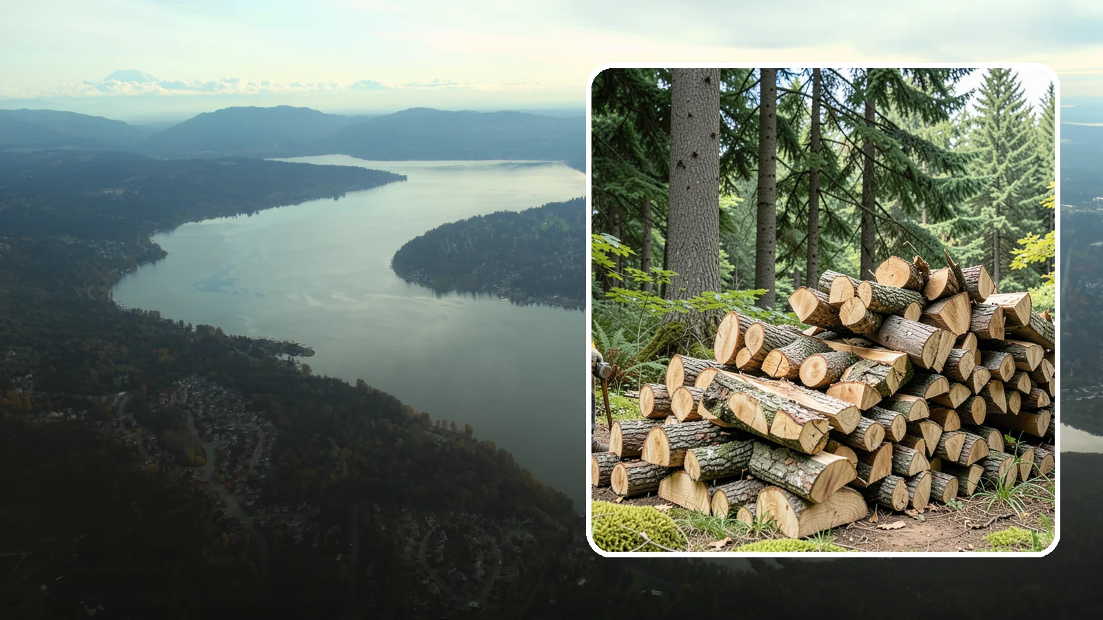 Sustainable Firewood in Sammamish, King County, WA - We supply firewood sourced with care for the Pacific Northwest forests and communities that produce it.