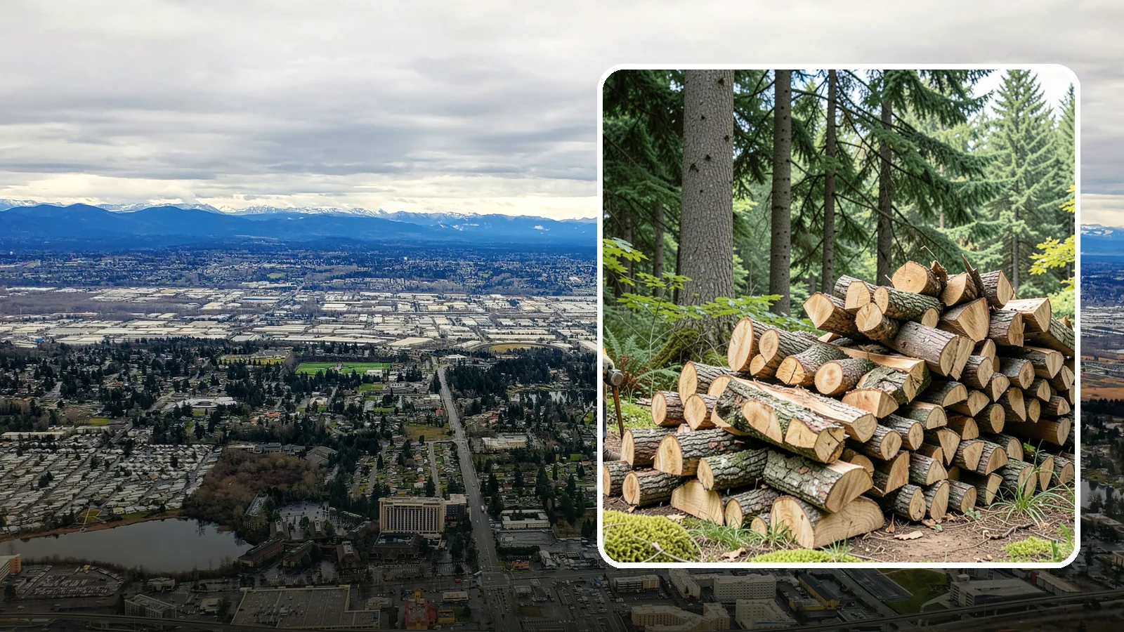 Sustainable Firewood in SeaTac, WA - We supply firewood sourced with care for the Pacific Northwest forests and communities that produce it.