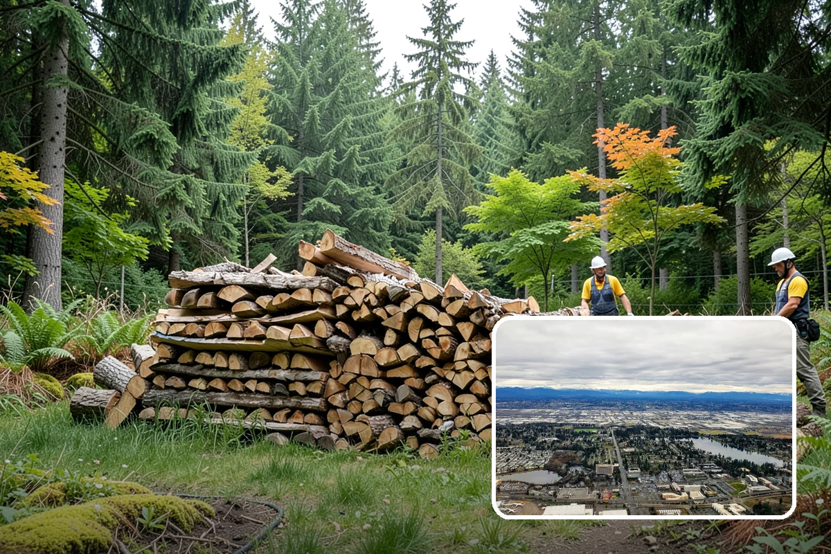 Sustainable Firewood in SeaTac, WA - Sourced with care for regional forest health