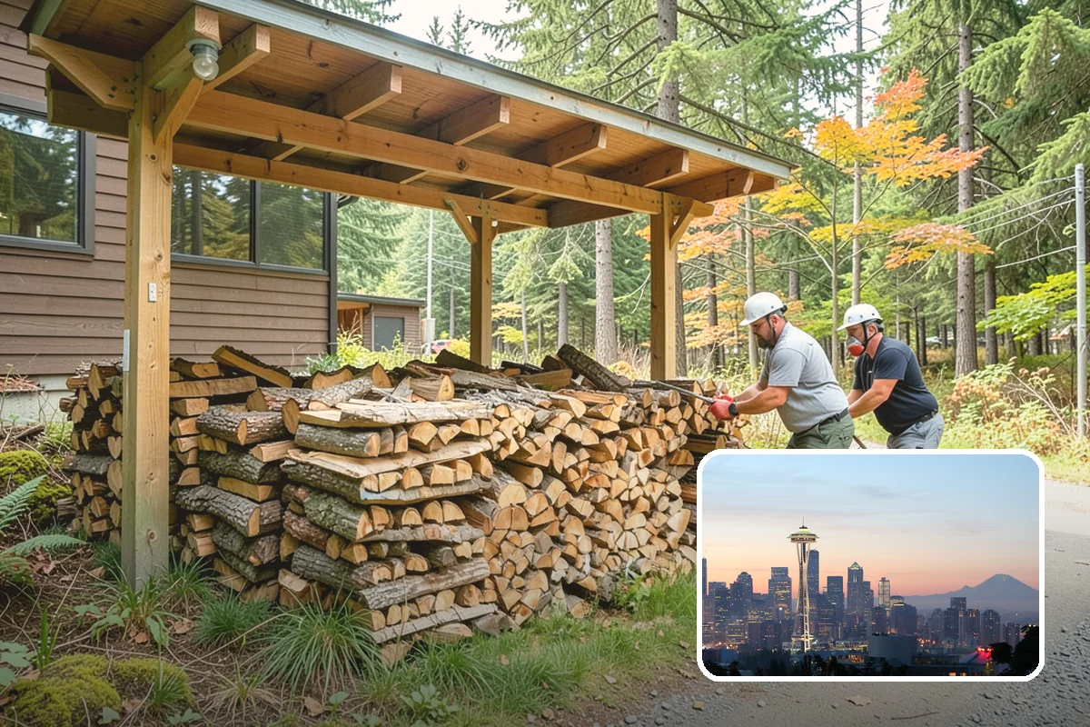 Sustainable Firewood in Seattle, King County, WA - Sourced with care for regional forest health