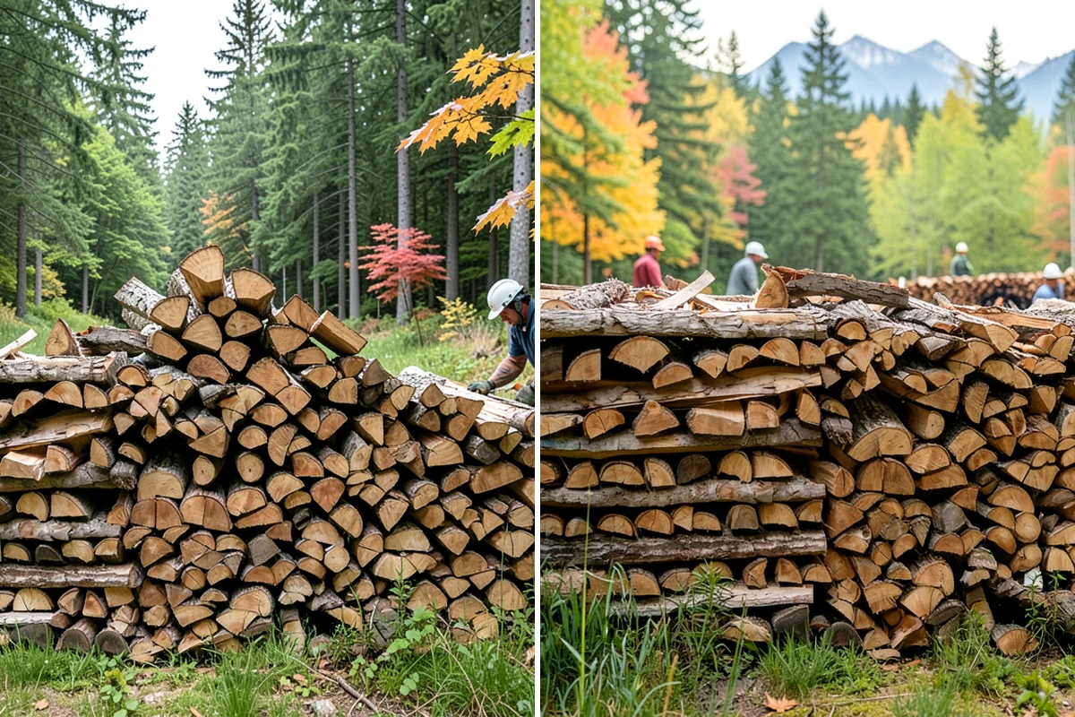 Sustainable Firewood in Sedro-Woolley, Skagit County, WA - Identify responsibly managed and salvageable sources