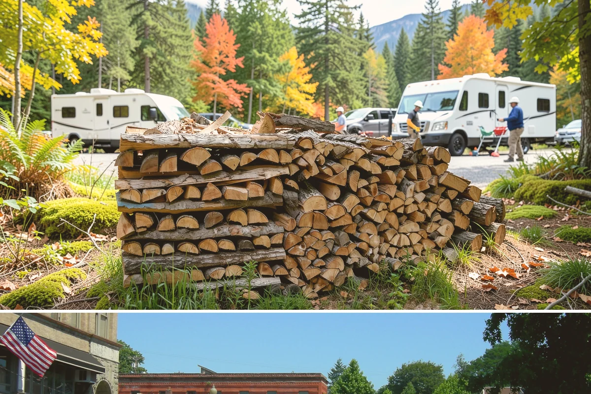 Sustainable Firewood in Snohomish, Snohomish County, WA - Available year-round, with fall and winter ordering popular as households stock up responsibly for the heating season.