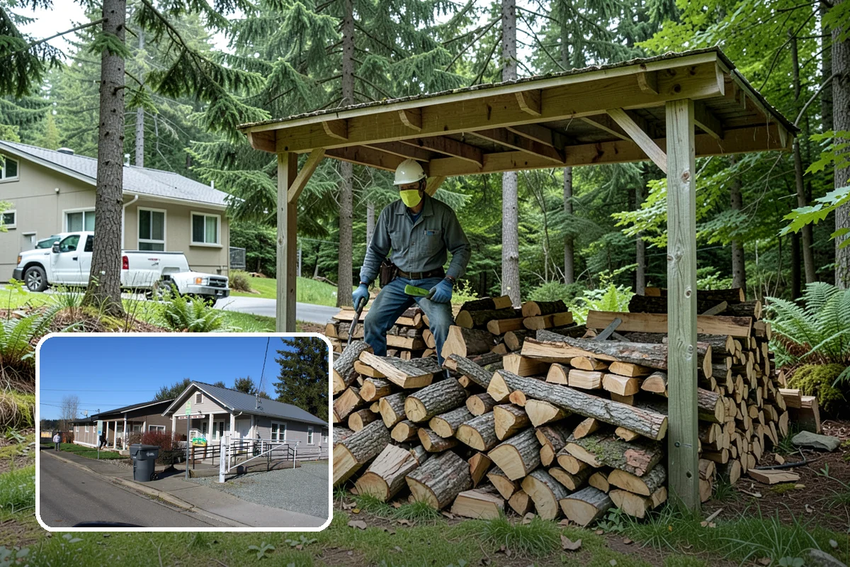 Sustainable Firewood in South Prairie, Pierce County, WA - Sourced with care for regional forest health