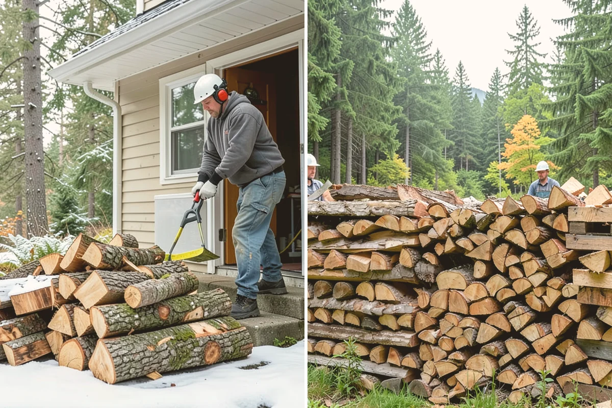 Sustainable Firewood in Stanwood, Snohomish County, WA - Identify responsibly managed and salvageable sources