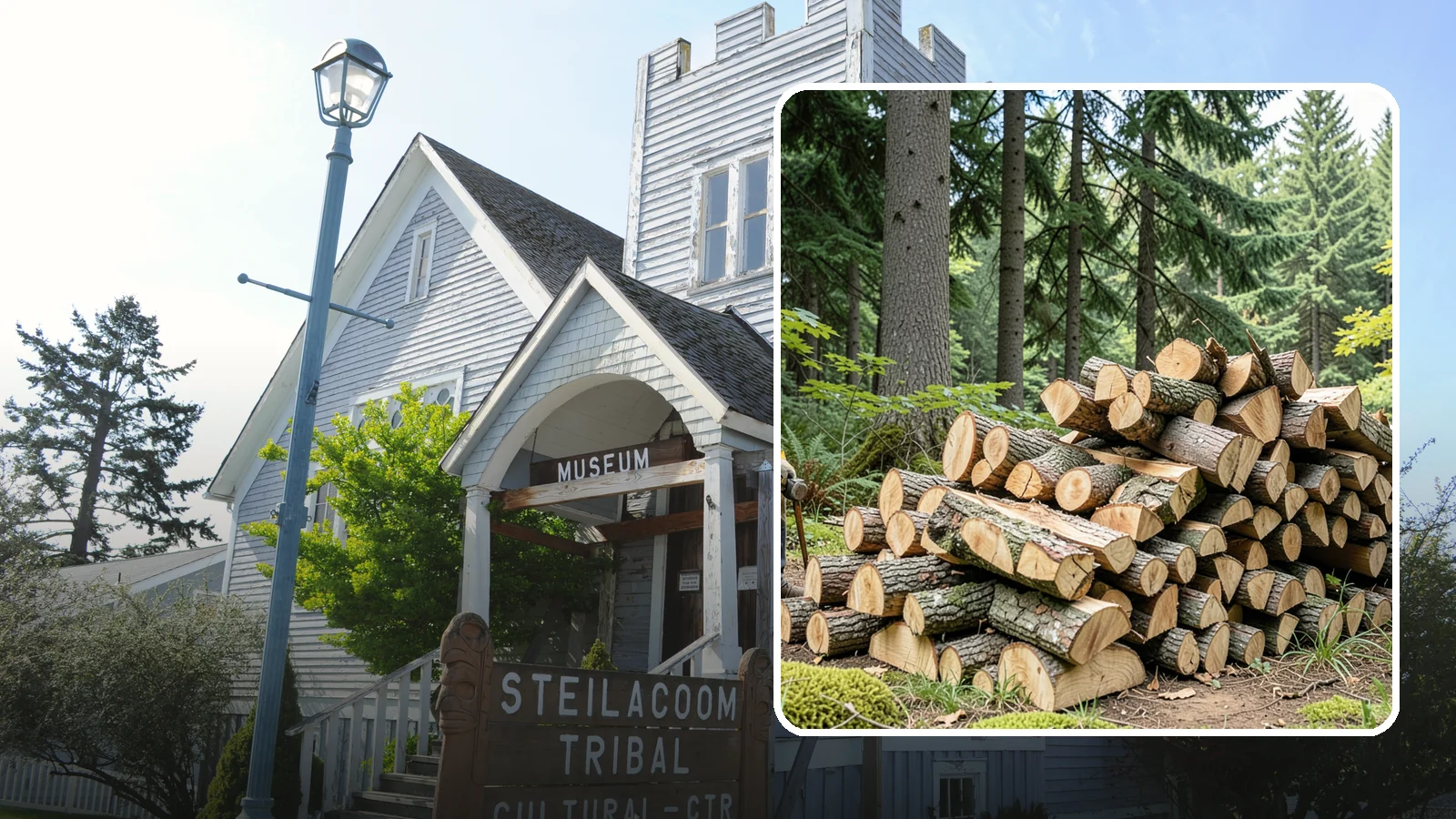 Sustainable Firewood in Steilacoom, Pierce County, WA - We supply firewood sourced with care for the Pacific Northwest forests and communities that produce it.