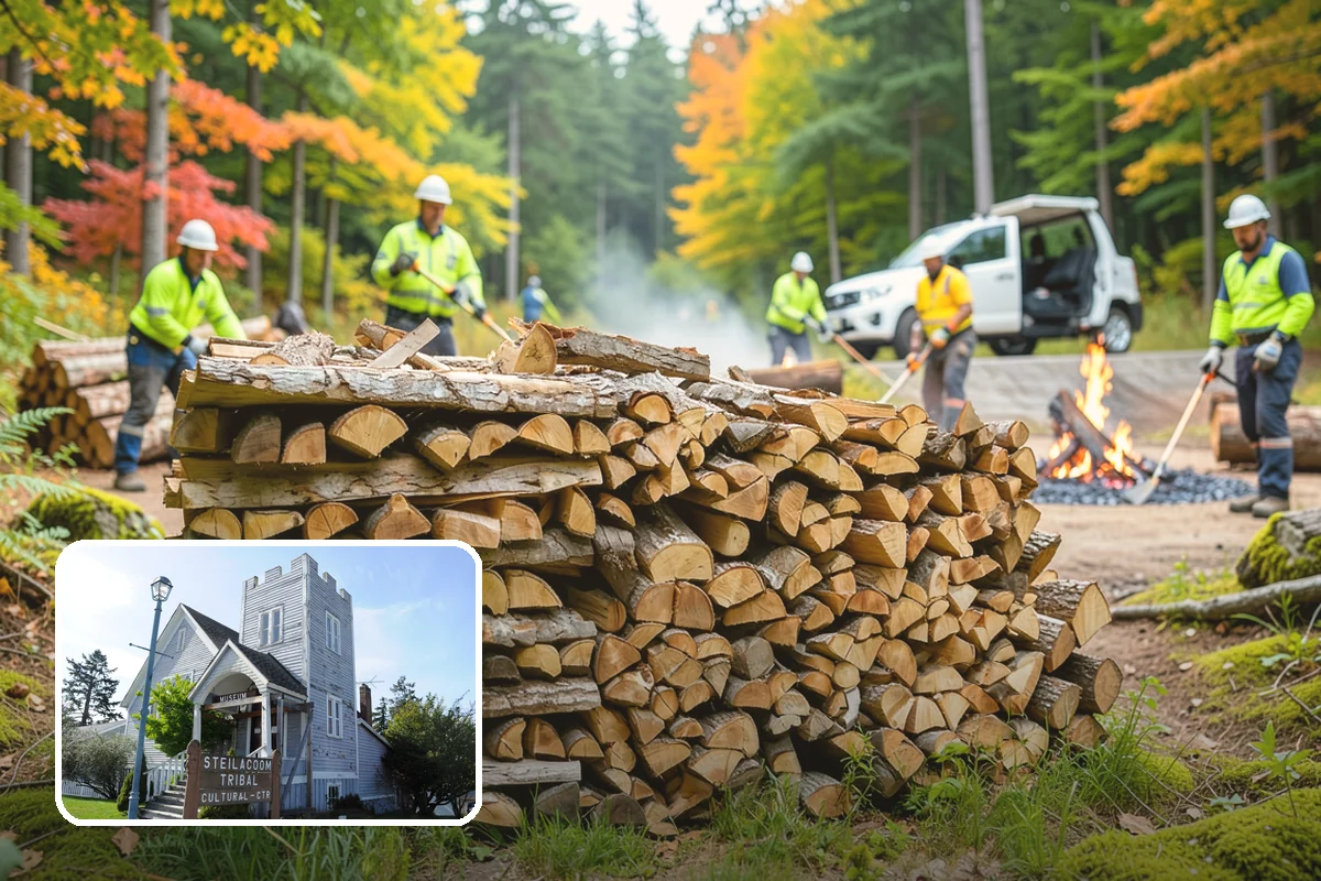 Sustainable Firewood in Steilacoom, Pierce County, WA - Sourced with care for regional forest health