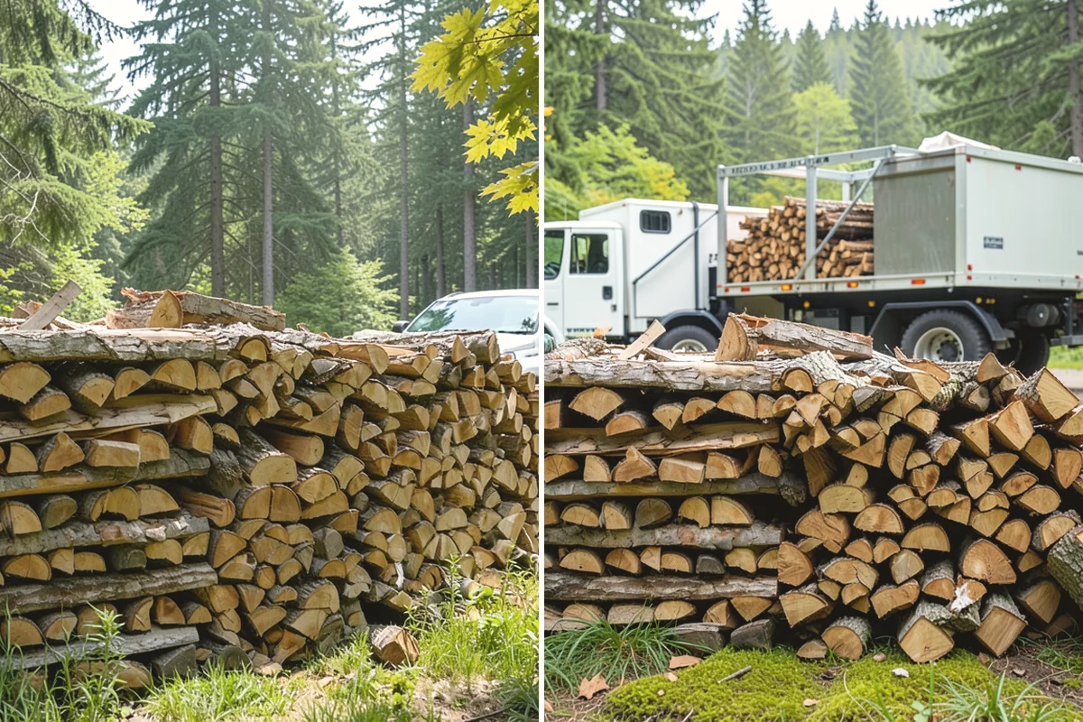 Sustainable Firewood in Steilacoom, Pierce County, WA - Identify responsibly managed and salvageable sources