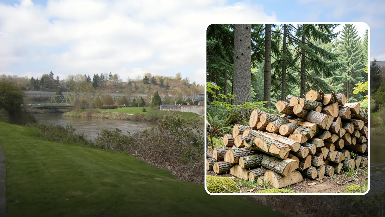 Sustainable Firewood in Tukwila, King County, WA - We supply firewood sourced with care for the Pacific Northwest forests and communities that produce it.