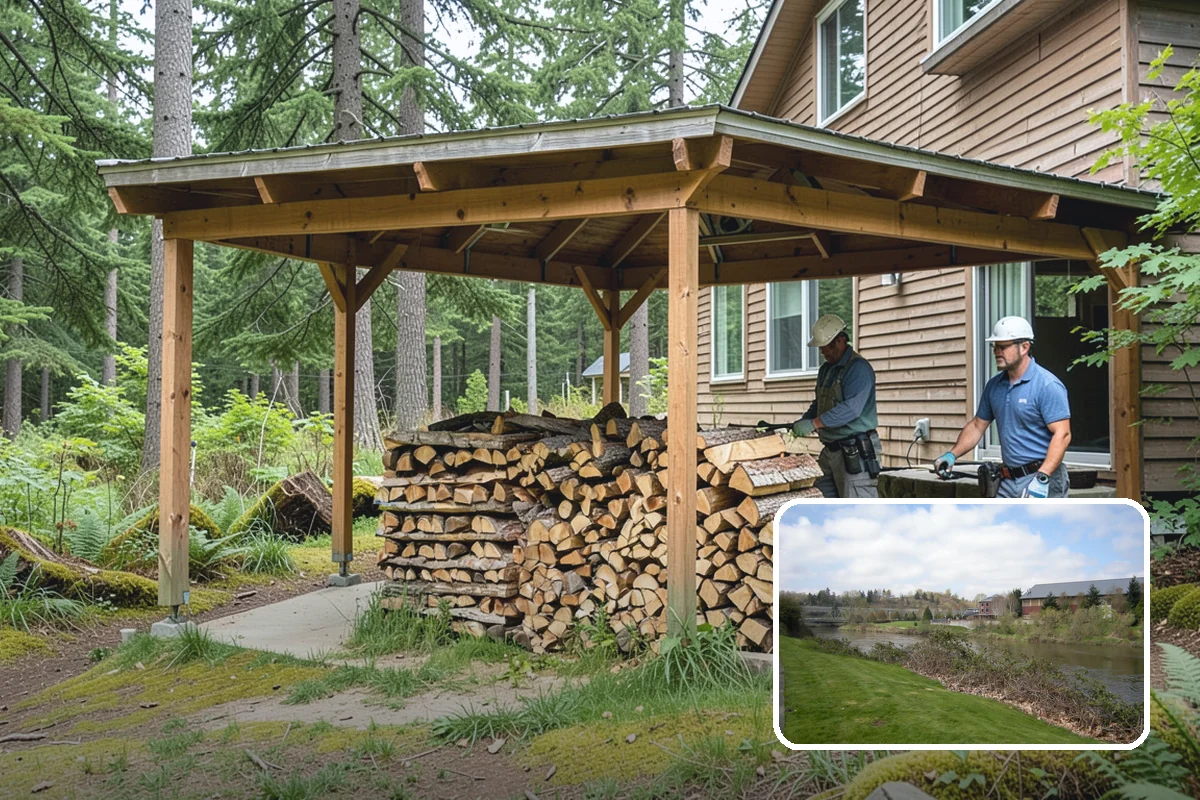 Sustainable Firewood in Tukwila, King County, WA - Sourced with care for regional forest health