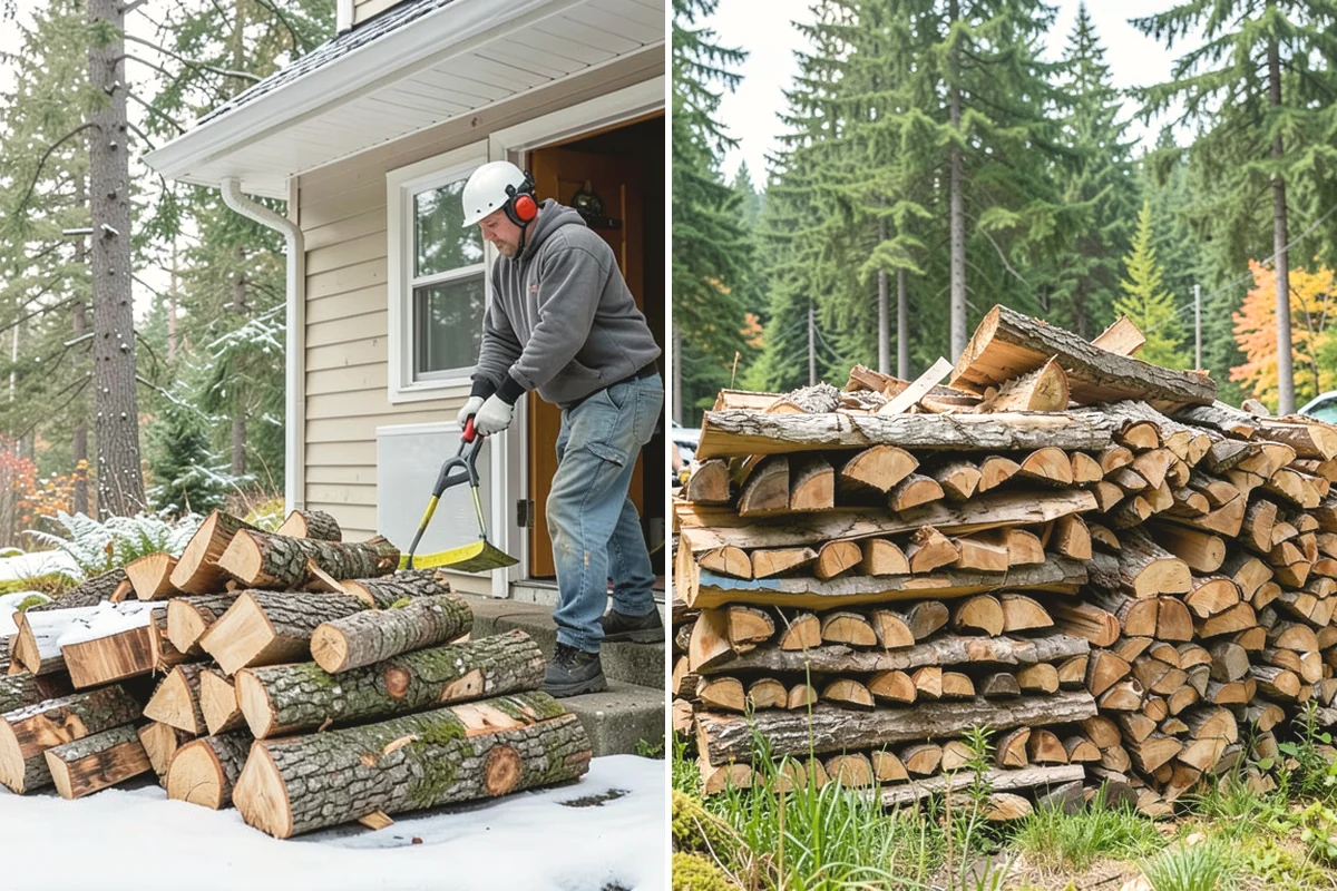 Sustainable Firewood in Tukwila, King County, WA - Identify responsibly managed and salvageable sources