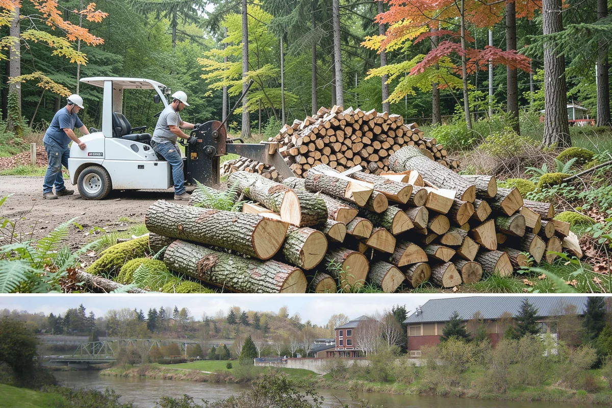 Sustainable Firewood in Tukwila, King County, WA - Available year-round, with fall and winter ordering popular as households stock up responsibly for the heating season.