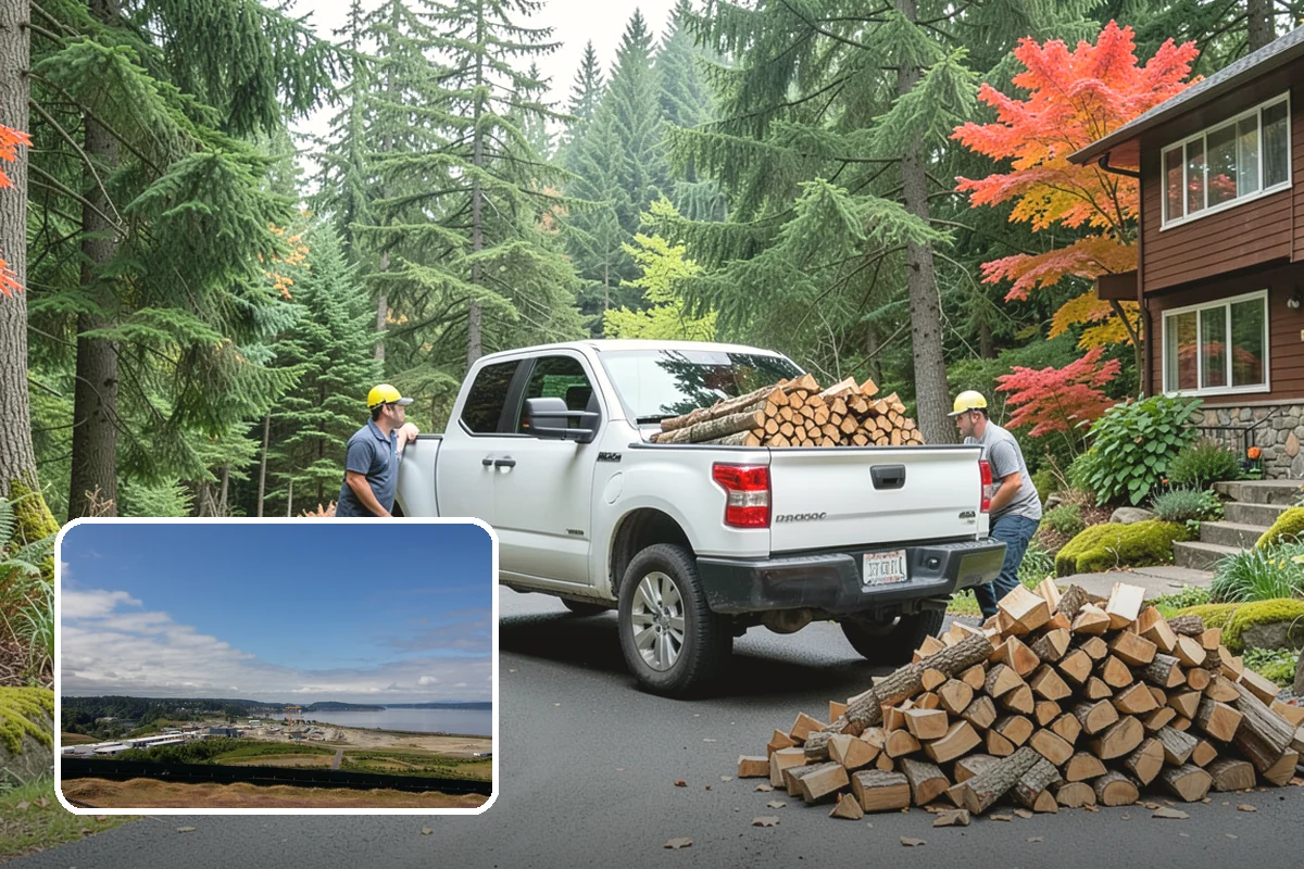 Sustainable Firewood in University Place, Pierce County, WA - Sourced with care for regional forest health