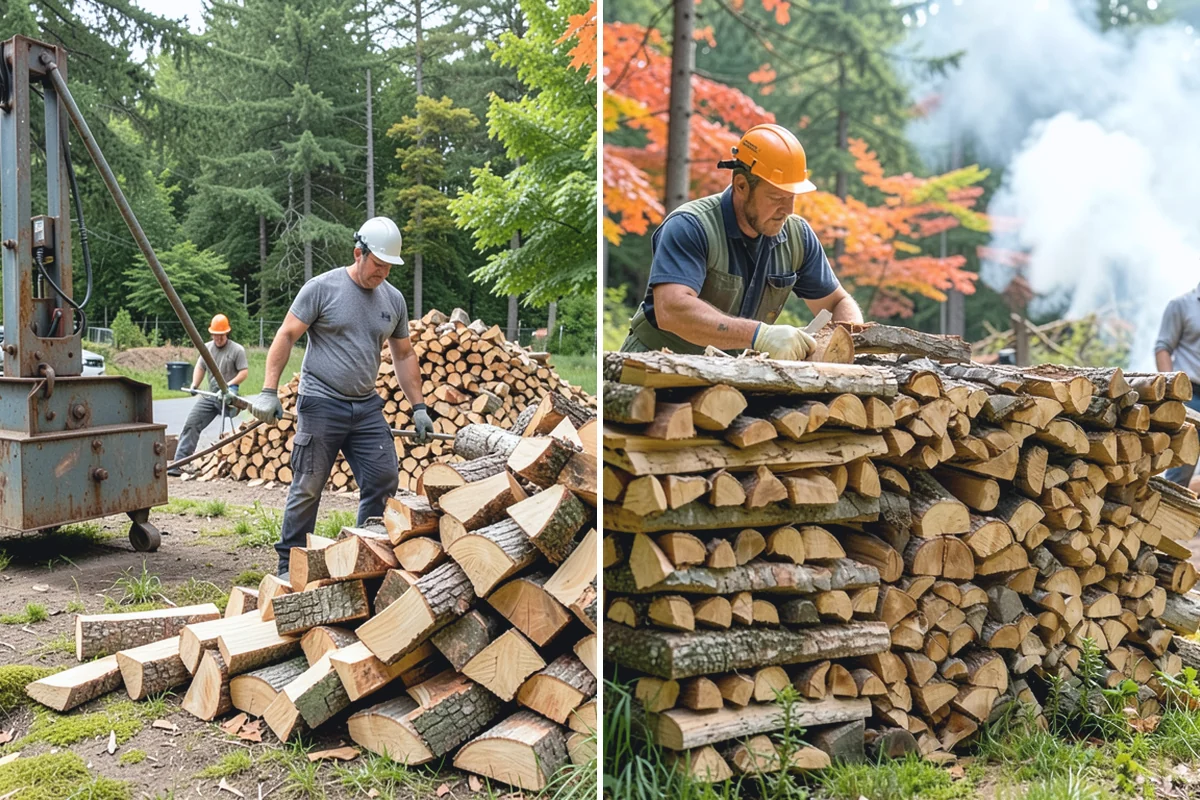 Sustainable Firewood in Wilkeson, Pierce County, WA - Identify responsibly managed and salvageable sources