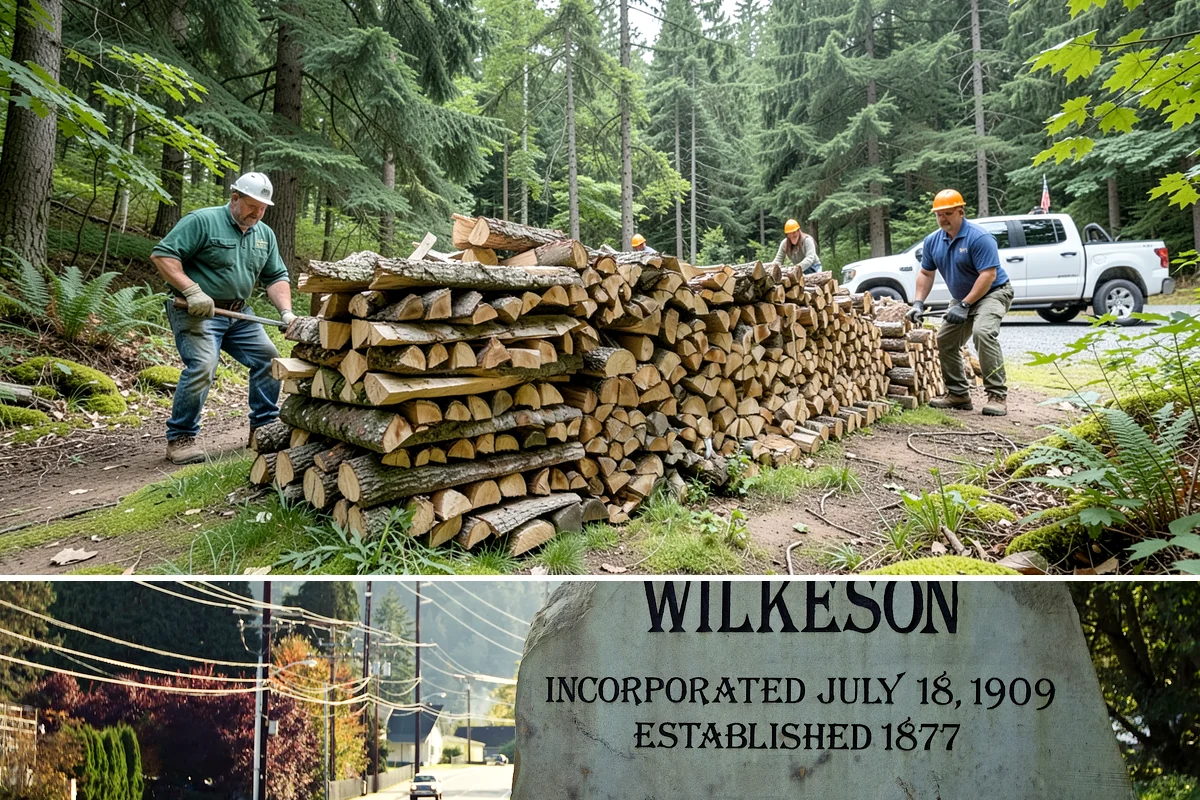 Sustainable Firewood in Wilkeson, Pierce County, WA - Available year-round, with fall and winter ordering popular as households stock up responsibly for the heating season.