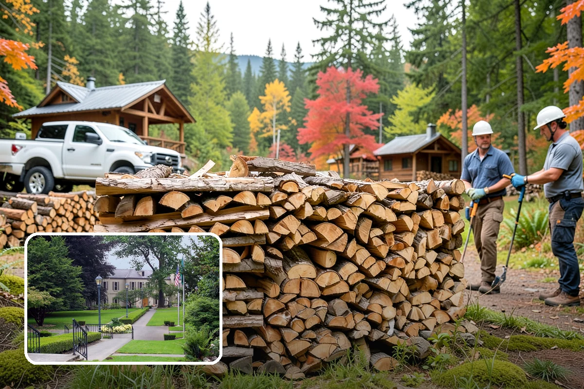 Sustainable Firewood in Woodinville, King County, WA - Sourced with care for regional forest health
