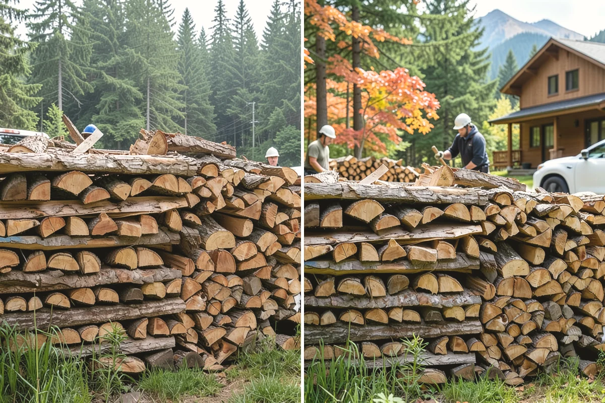 Sustainable Firewood in Yarrow Point, King County, WA - Identify responsibly managed and salvageable sources