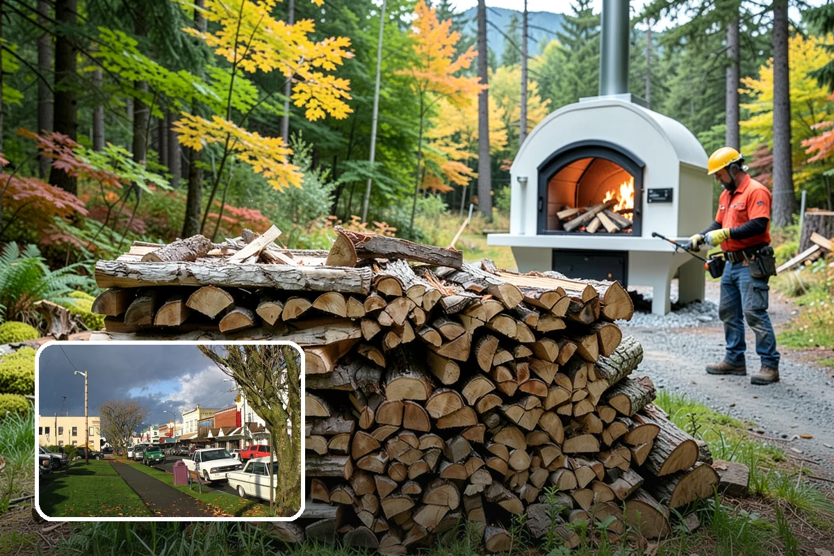 Three Cord Firewood in Arlington, Snohomish County, WA - A deep reserve for whole-winter wood heating