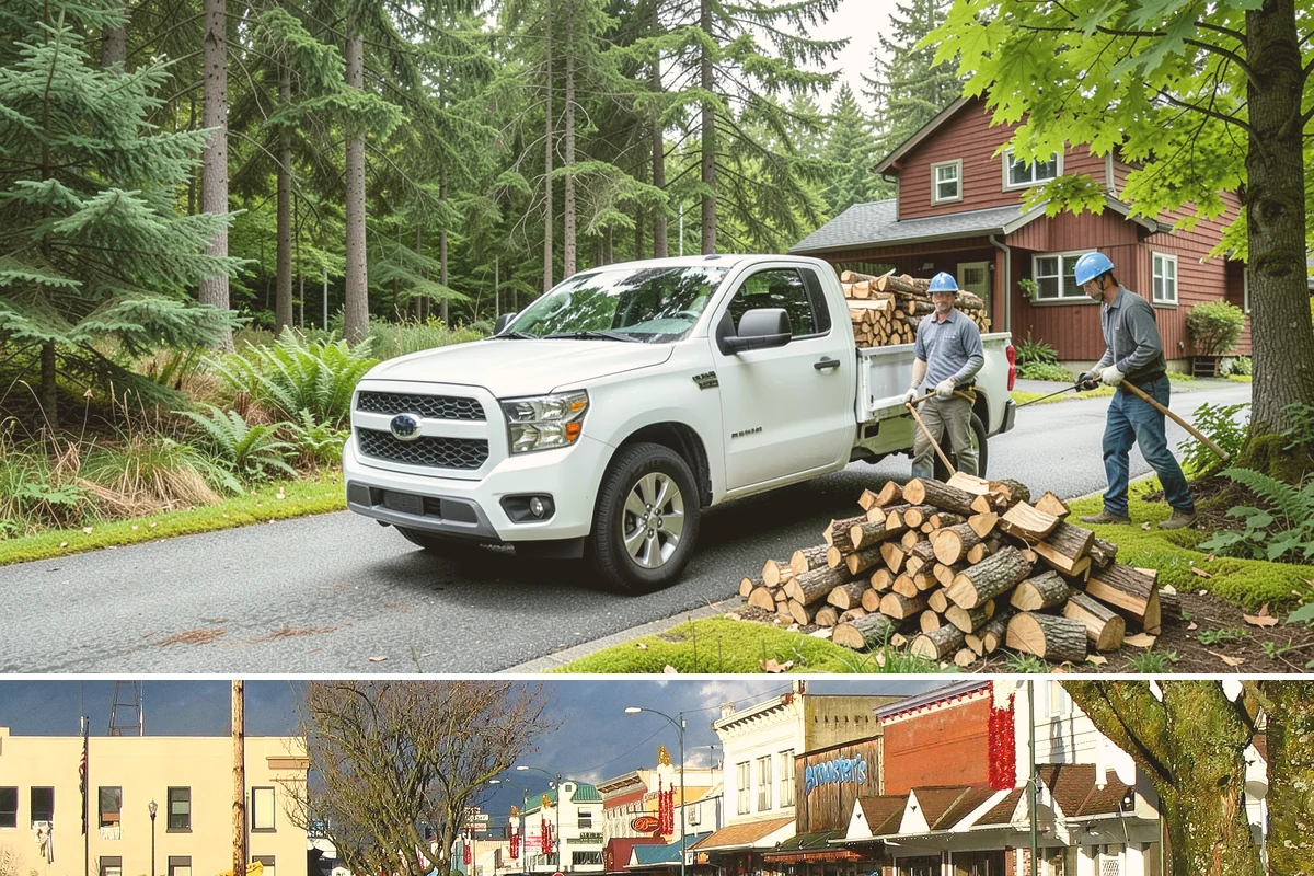 Three Cord Firewood in Arlington, Snohomish County, WA - Order three cords in late summer to guarantee a full winter's reserve before demand peaks.