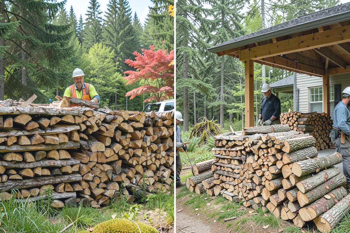 Three Cord Firewood in Beaux Arts Village, King County, WA - Confirm your three-cord order and access details