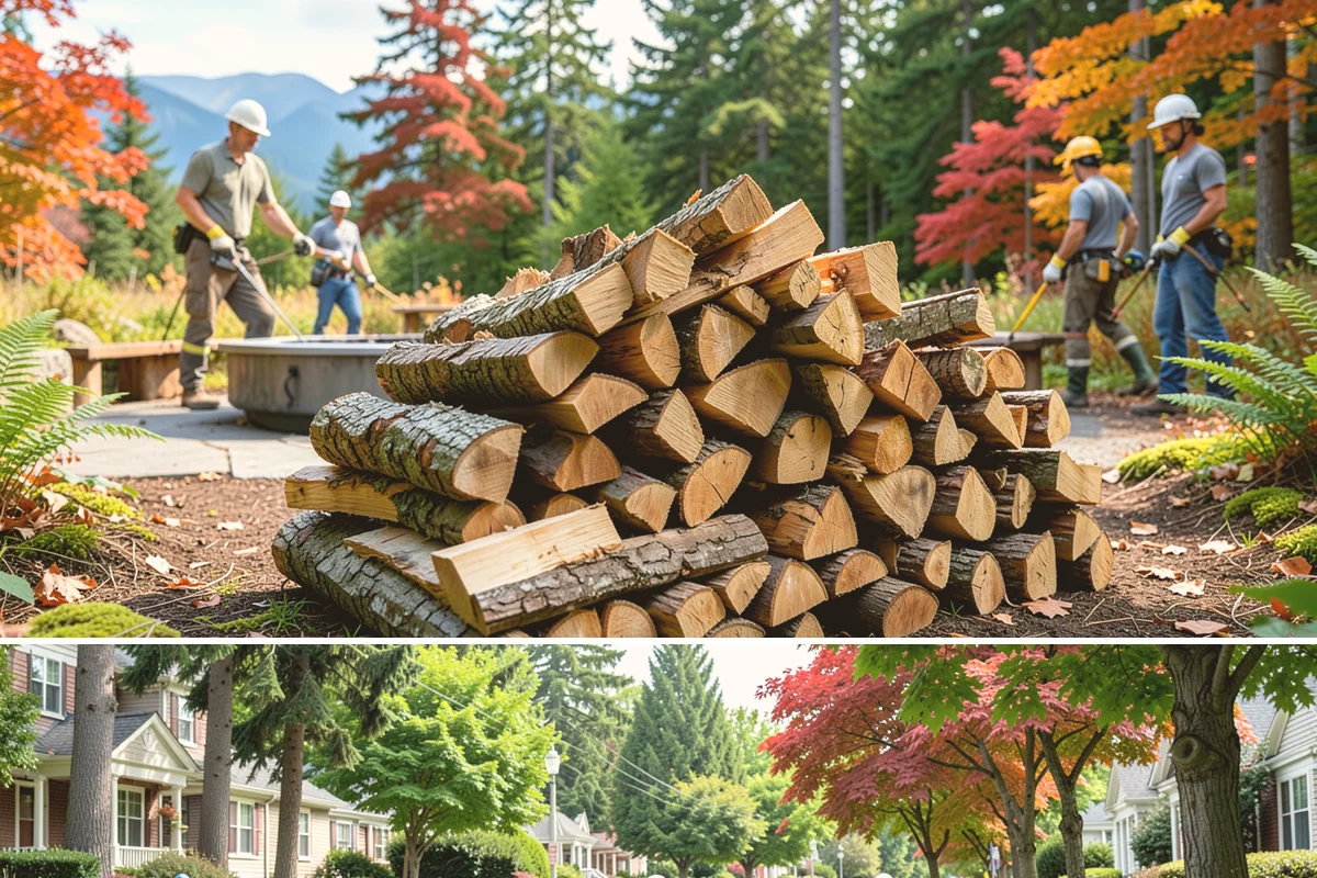 Three Cord Firewood in Beaux Arts Village, King County, WA - Order three cords in late summer to guarantee a full winter's reserve before demand peaks.