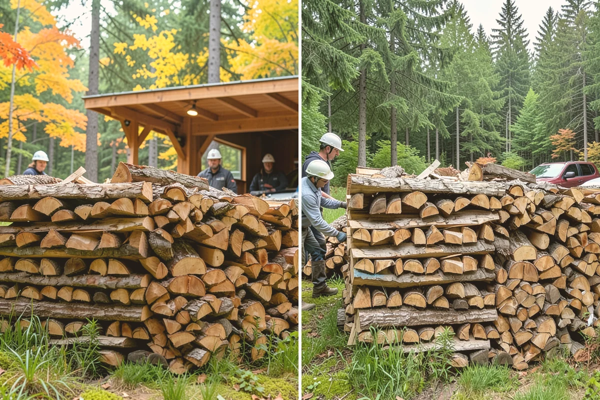 Three Cord Firewood in Bellevue, King County, WA - Confirm your three-cord order and access details