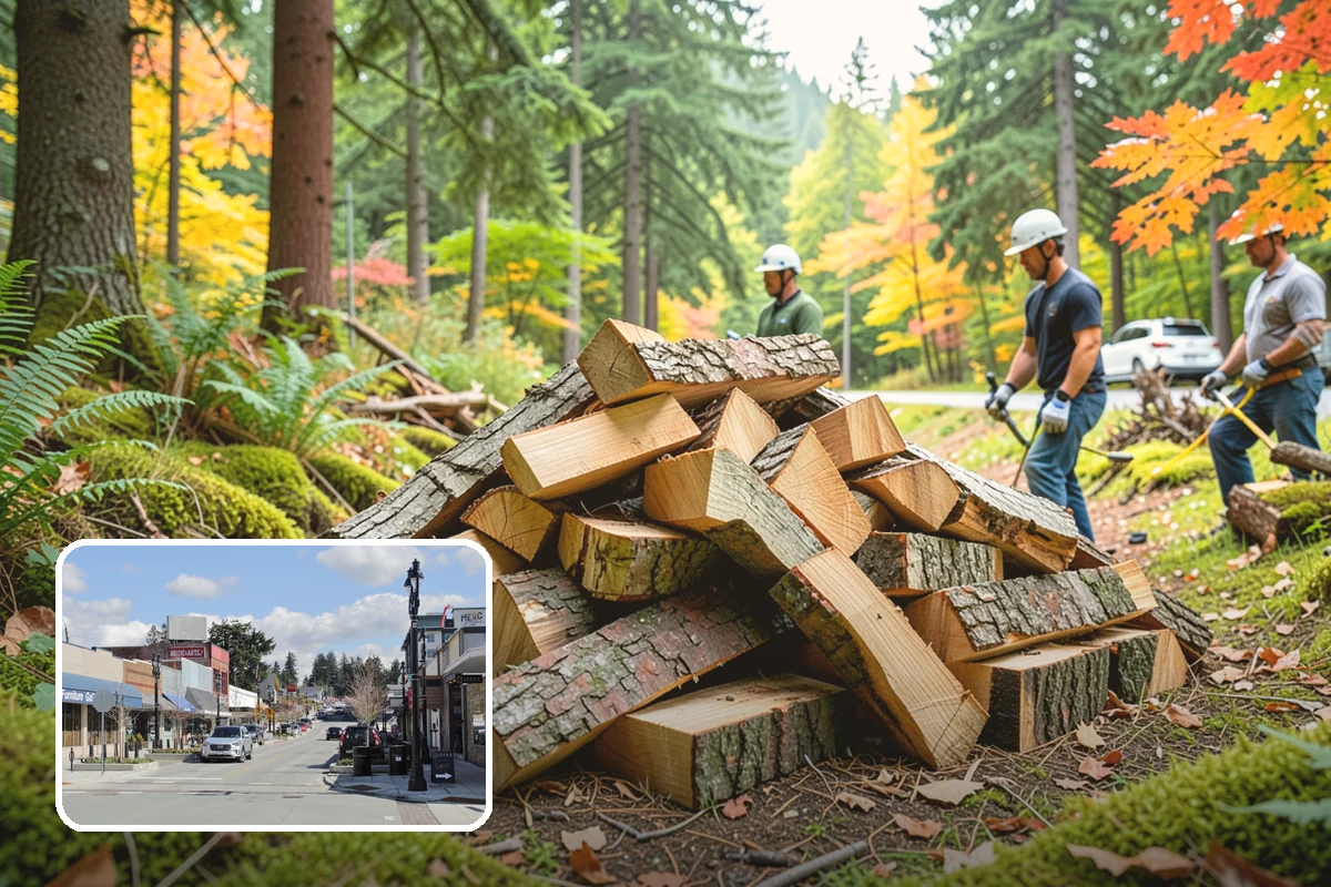 Three Cord Firewood in Bothell, King County, WA - A deep reserve for whole-winter wood heating