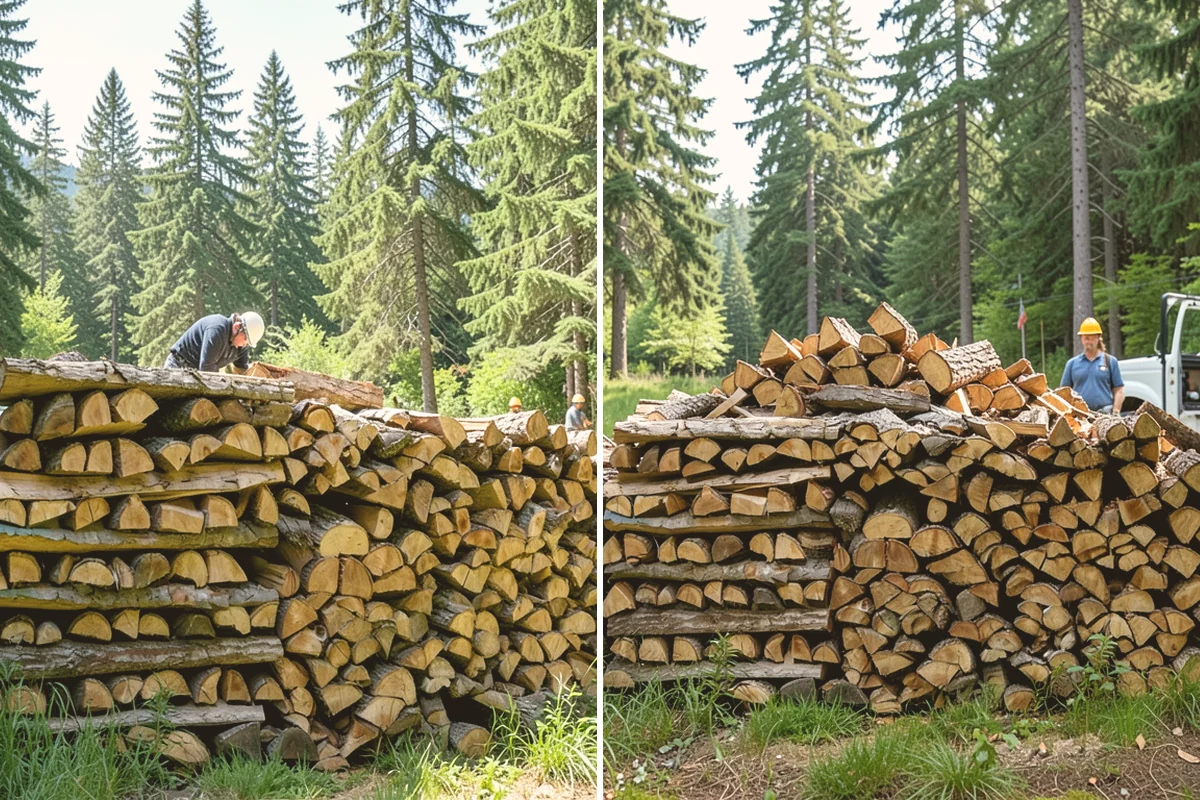 Three Cord Firewood in Bothell, King County, WA - Confirm your three-cord order and access details