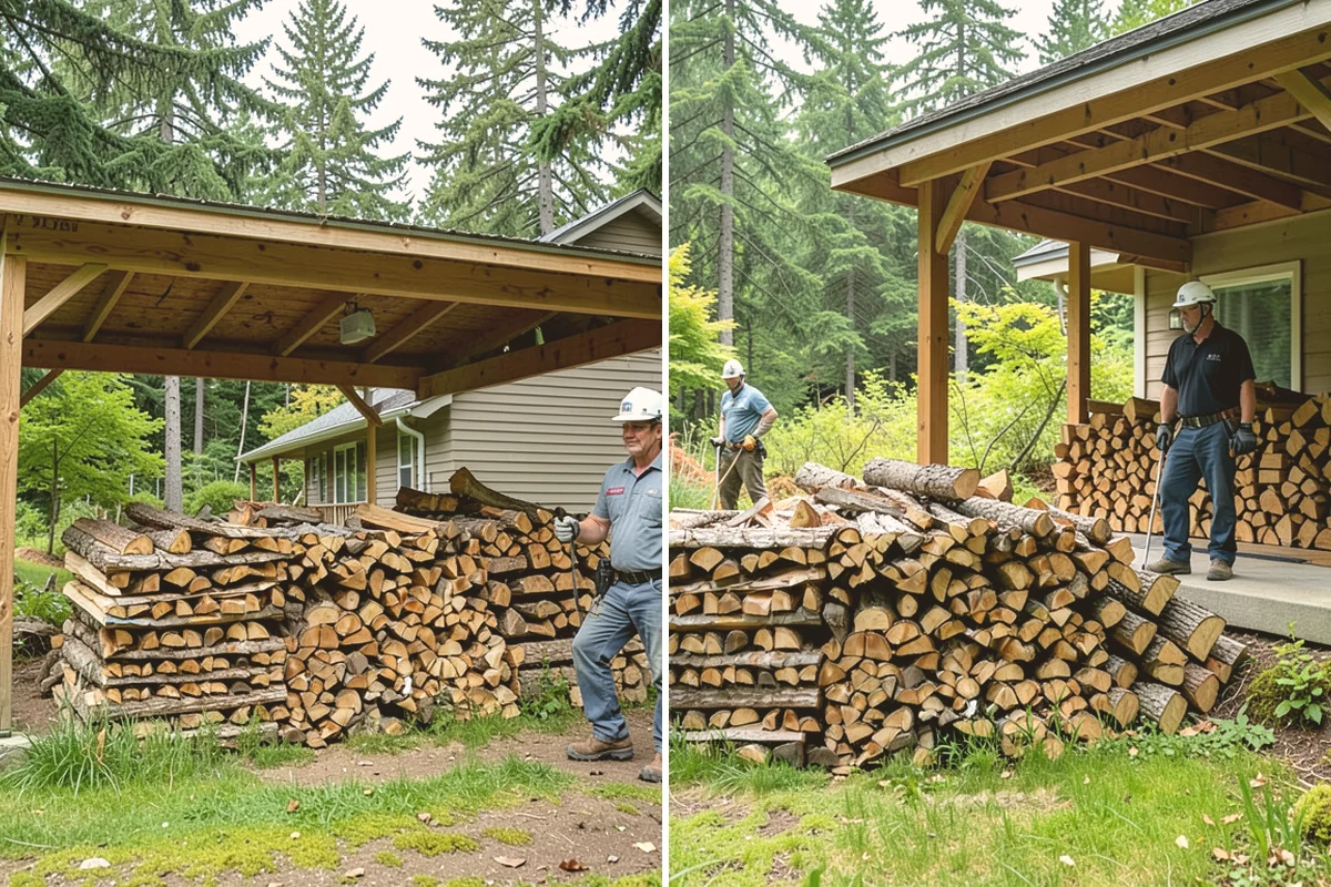 Three Cord Firewood in Brier, Snohomish County, WA - Confirm your three-cord order and access details