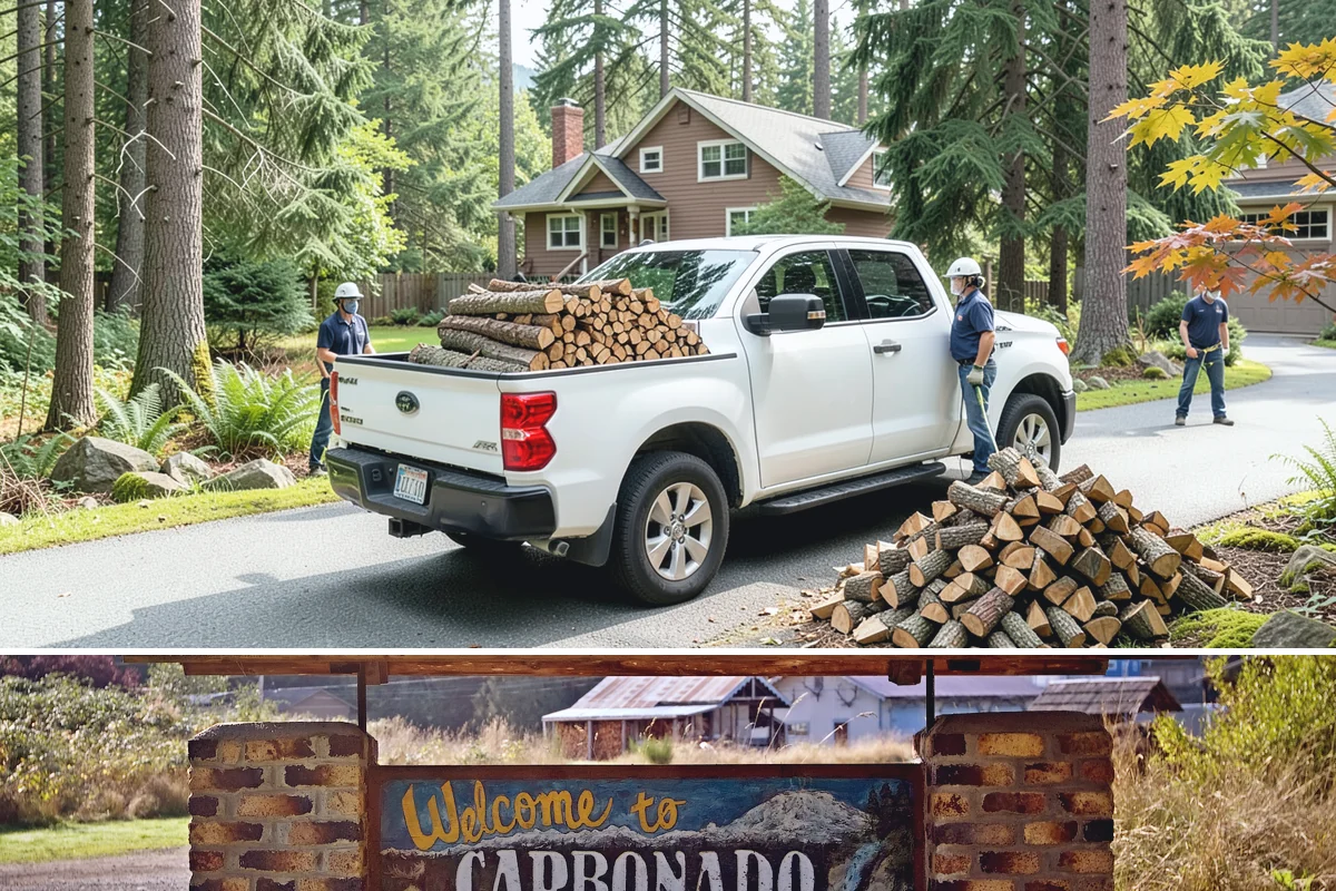 Three Cord Firewood in Carbonado, Pierce County, WA - Order three cords in late summer to guarantee a full winter's reserve before demand peaks.