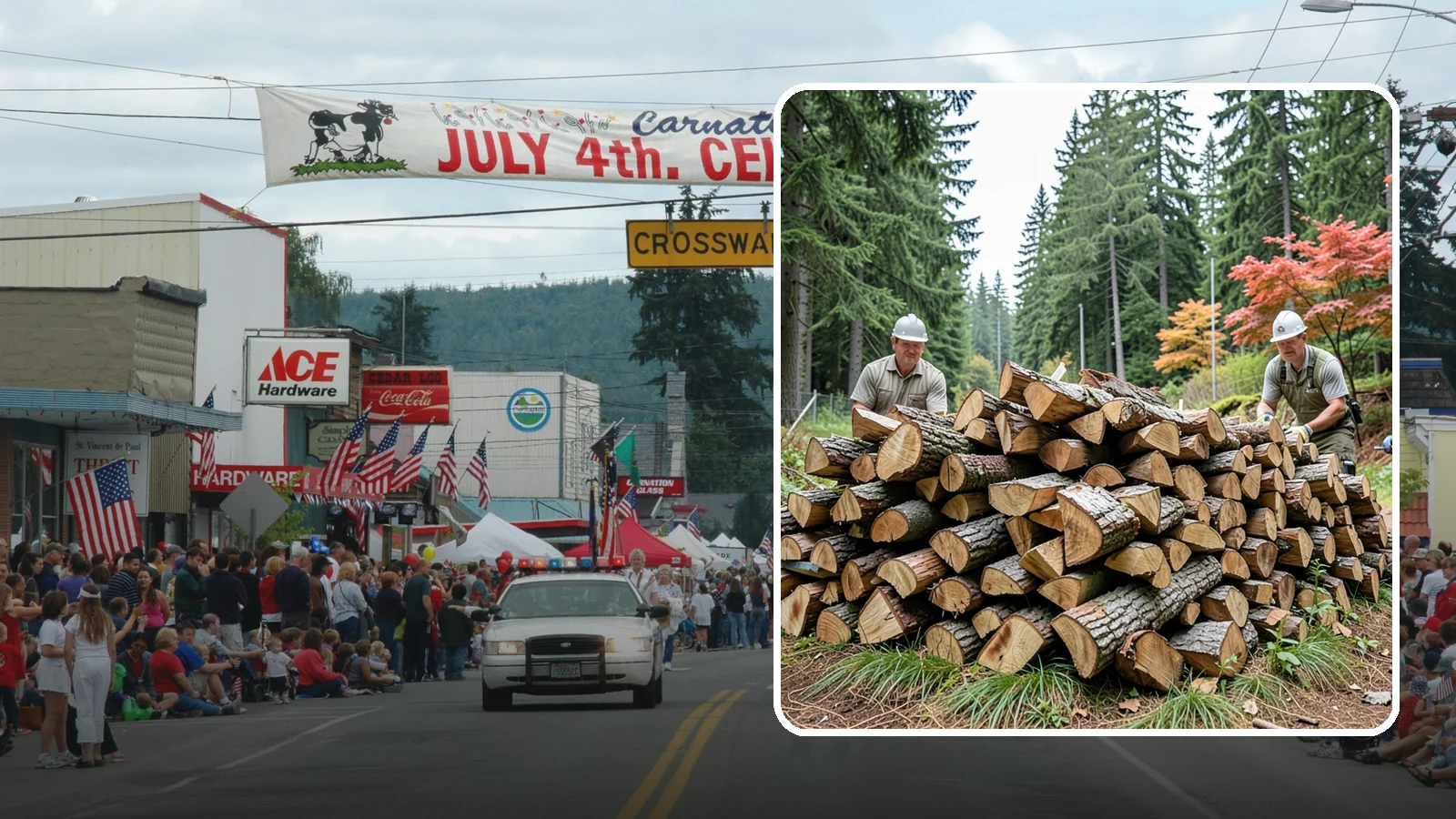 Three Cord Firewood in Carnation, King County, WA - Three full cords of seasoned firewood for the heaviest home heating and long-season demand.