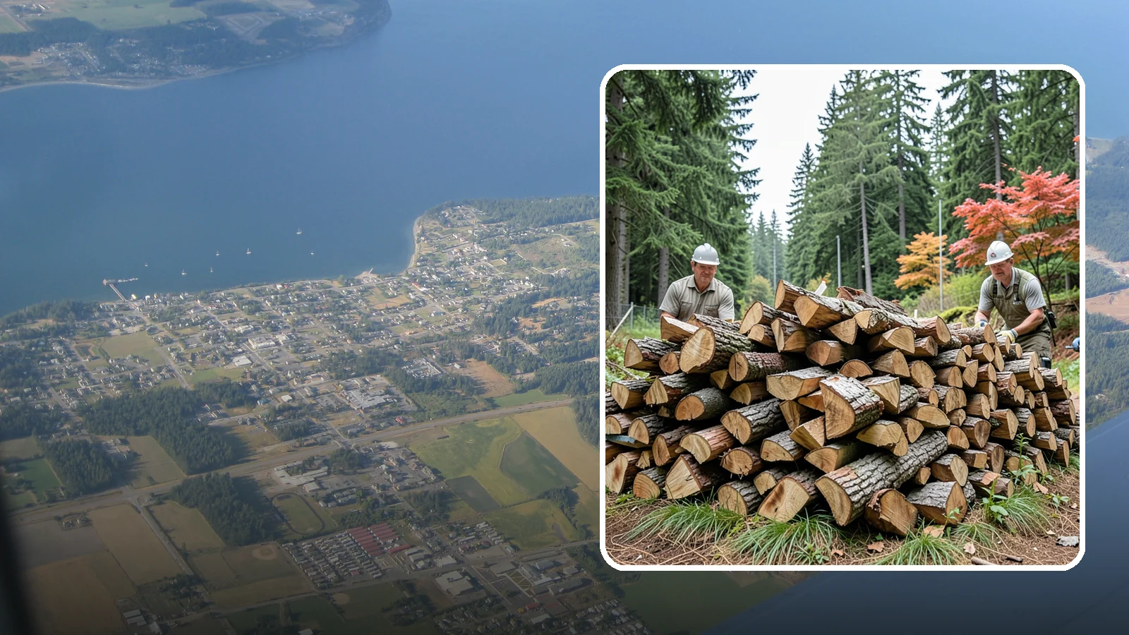 Three Cord Firewood in Coupeville, Island County, WA - Three full cords of seasoned firewood for the heaviest home heating and long-season demand.