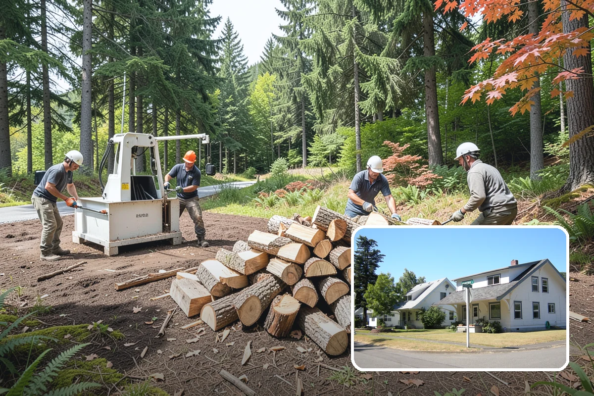 Three Cord Firewood in DuPont, Pierce County, WA - A deep reserve for whole-winter wood heating