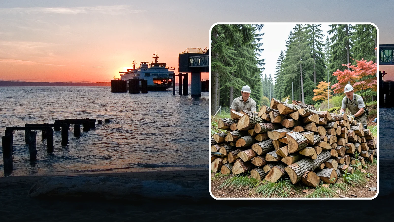 Three Cord Firewood in Edmonds, Snohomish County, WA - Three full cords of seasoned firewood for the heaviest home heating and long-season demand.