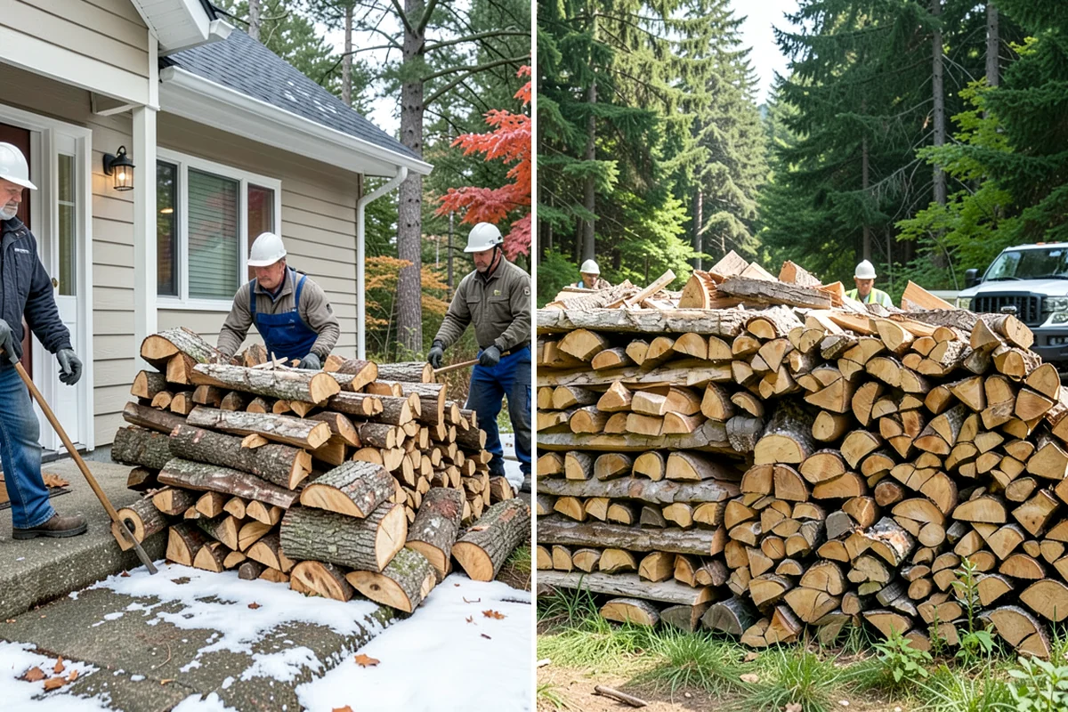 Three Cord Firewood in Enumclaw, King County, WA - Confirm your three-cord order and access details