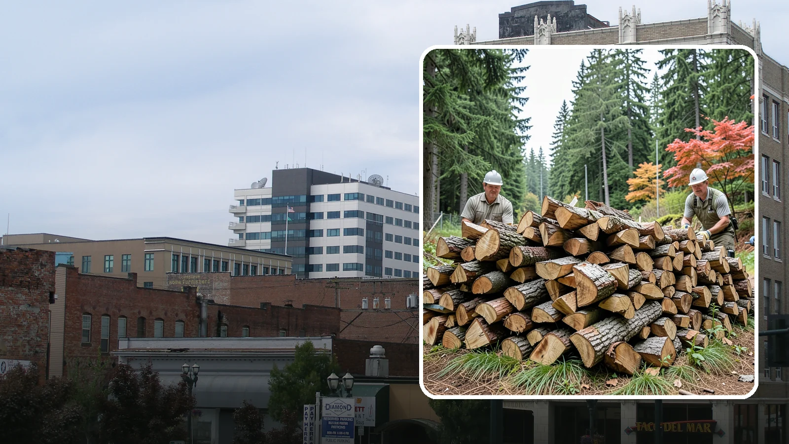 Three Cord Firewood in Everett, Snohomish County, WA - Three full cords of seasoned firewood for the heaviest home heating and long-season demand.