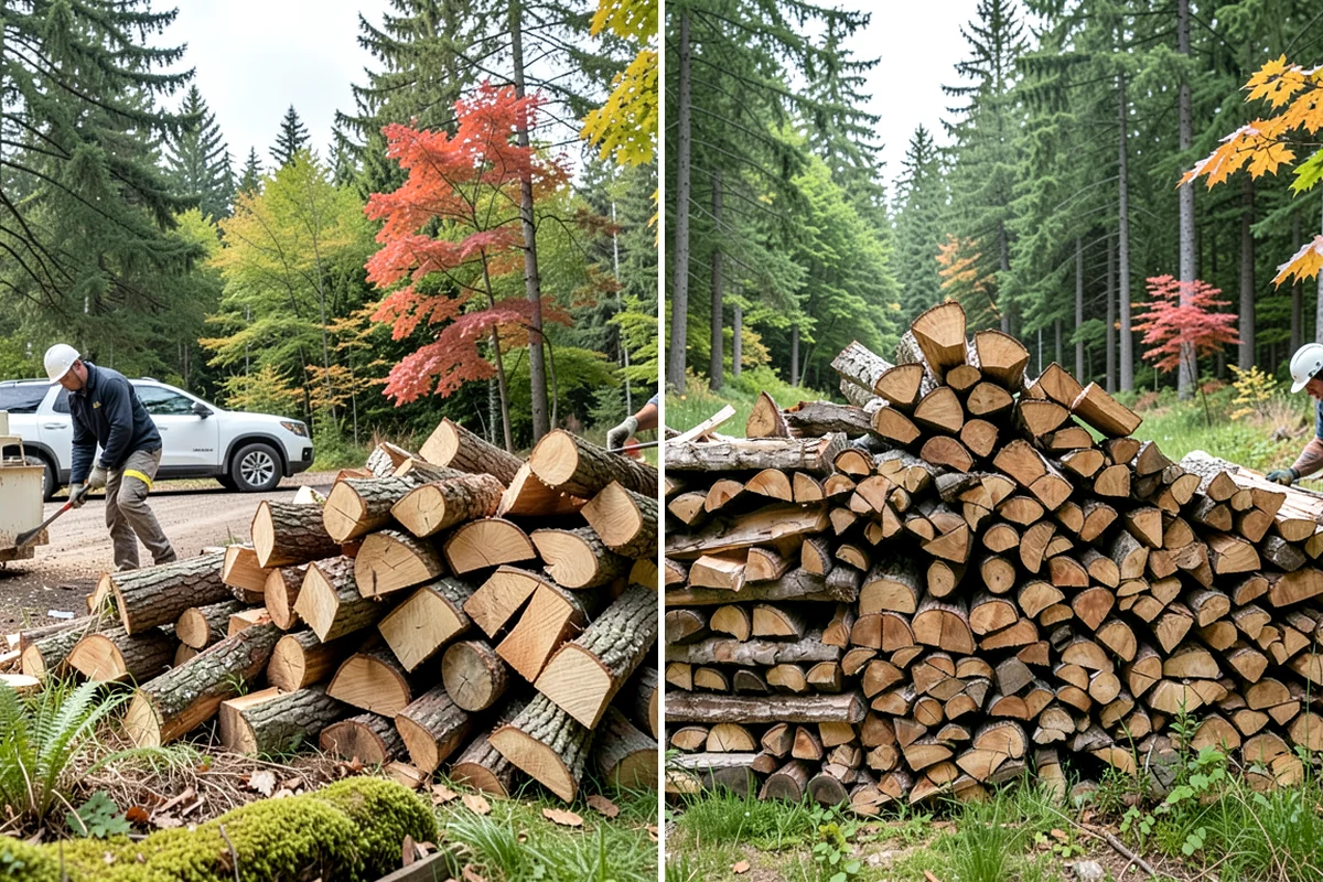Three Cord Firewood in Everett, Snohomish County, WA - Confirm your three-cord order and access details