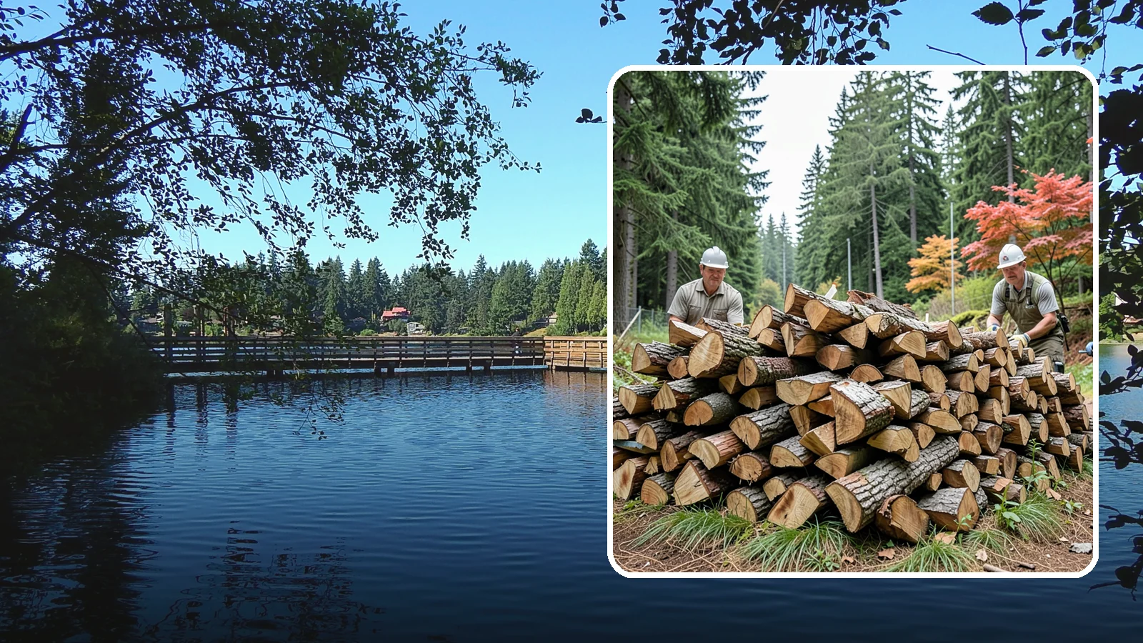 Three Cord Firewood in Federal Way, King County, WA - Three full cords of seasoned firewood for the heaviest home heating and long-season demand.