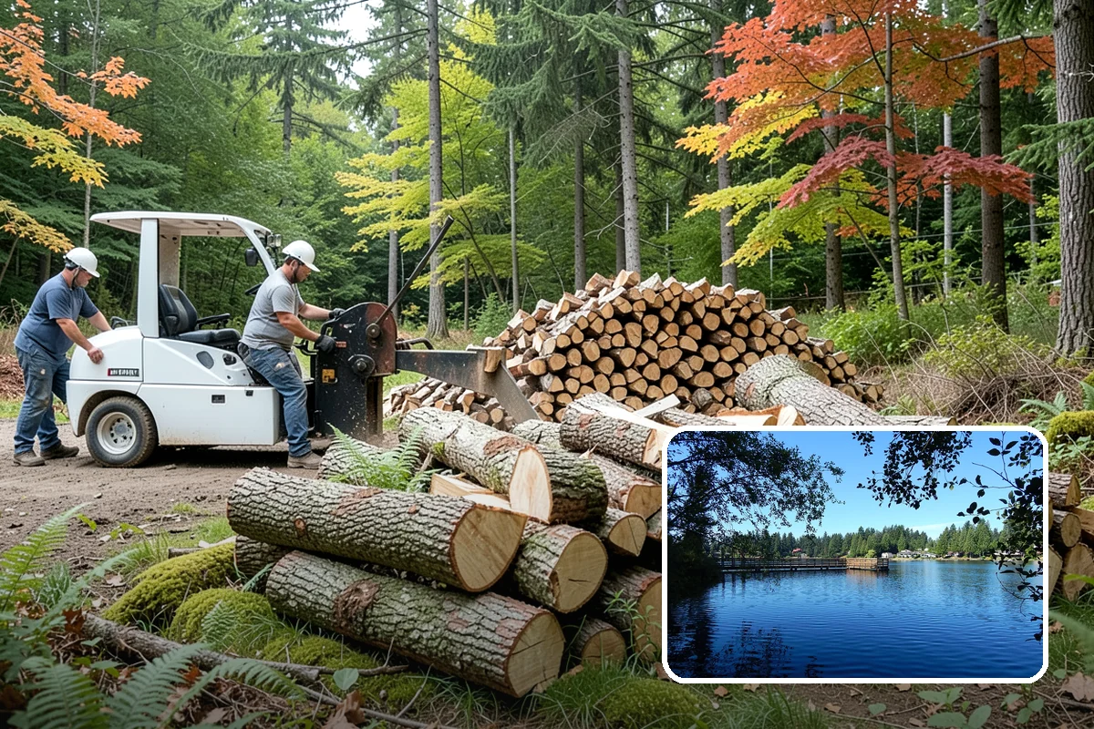 Three Cord Firewood in Federal Way, King County, WA - A deep reserve for whole-winter wood heating